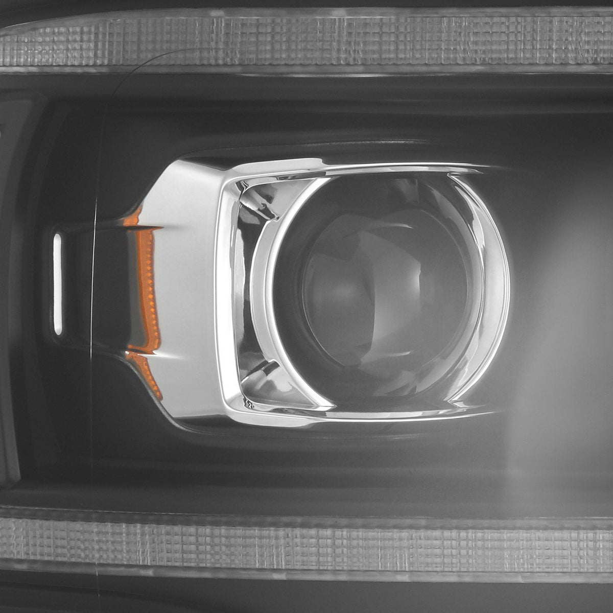 AlphaRex 02-05 Dodge Ram LUXX-Series LED Projector Headlights Black