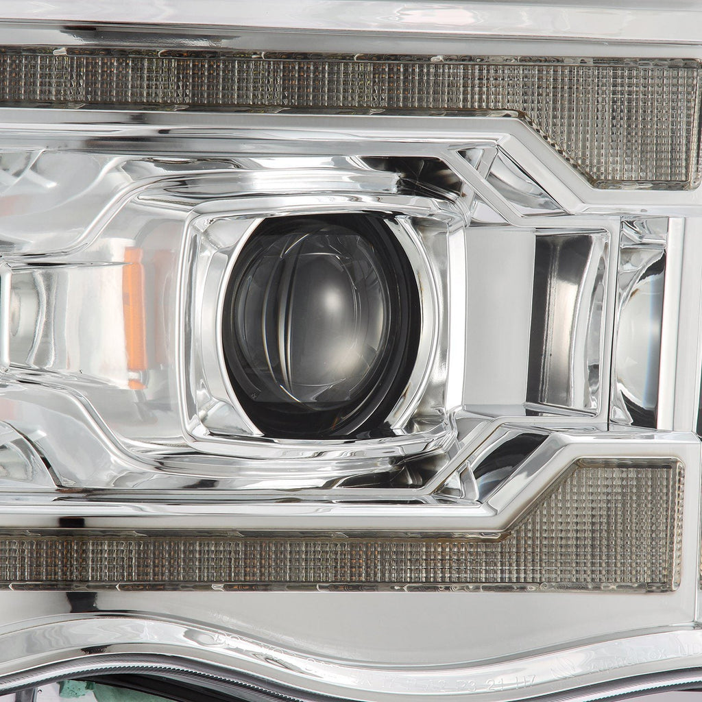 AlphaRex 02-05 Dodge Ram PRO-Series Halogen Projector Headlights Chrome