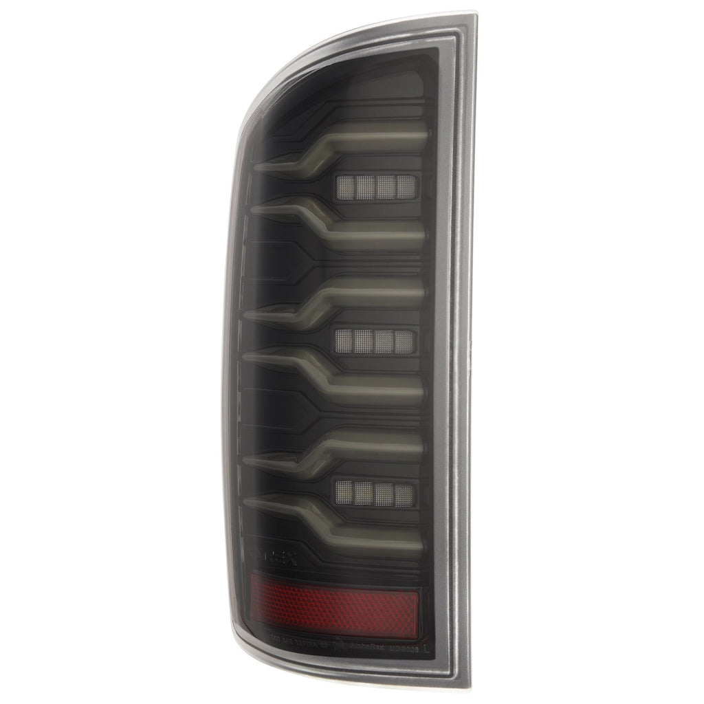 AlphaRex 02-06 Dodge Ram 1500/03-06 Dodge Ram 2500/3500 Truck LUXX-Series LED Tail Lights Alpha-Black