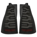 AlphaRex 03-09 Toyota 4Runner LUXX-Series LED Tail Lights Black Smoke