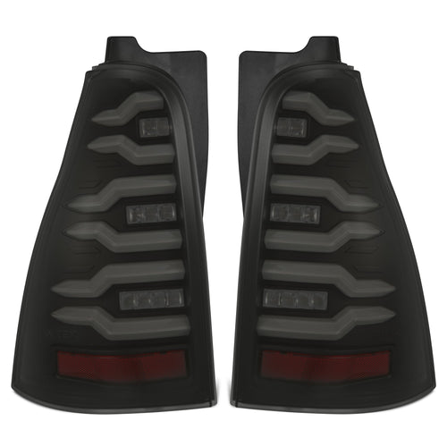 AlphaRex 03-09 Toyota 4Runner LUXX-Series LED Tail Lights Black Smoke