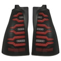 AlphaRex 03-09 Toyota 4Runner LUXX-Series LED Tail Lights Black-Red