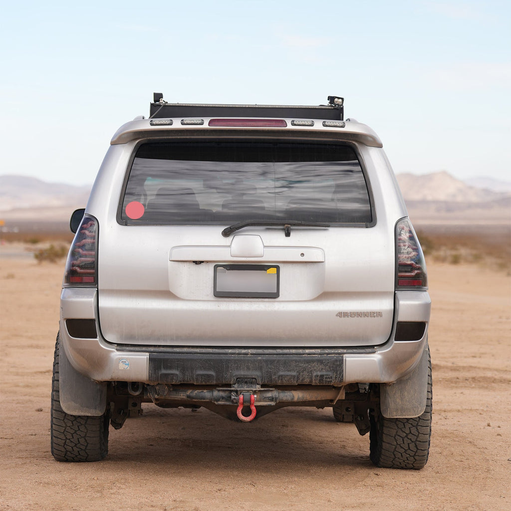AlphaRex 03-09 Toyota 4Runner LUXX-Series LED Tail Lights Black Smoke