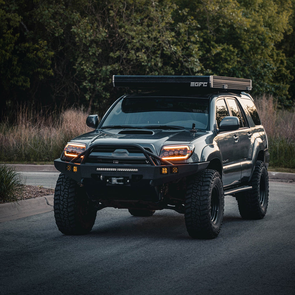 AlphaRex 03-09 Toyota 4Runner NOVA-Series LED Projector Headlights Alpha-Black