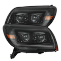 AlphaRex 03-09 Toyota 4Runner LUXX-Series LED Projector Headlights Alpha-Black