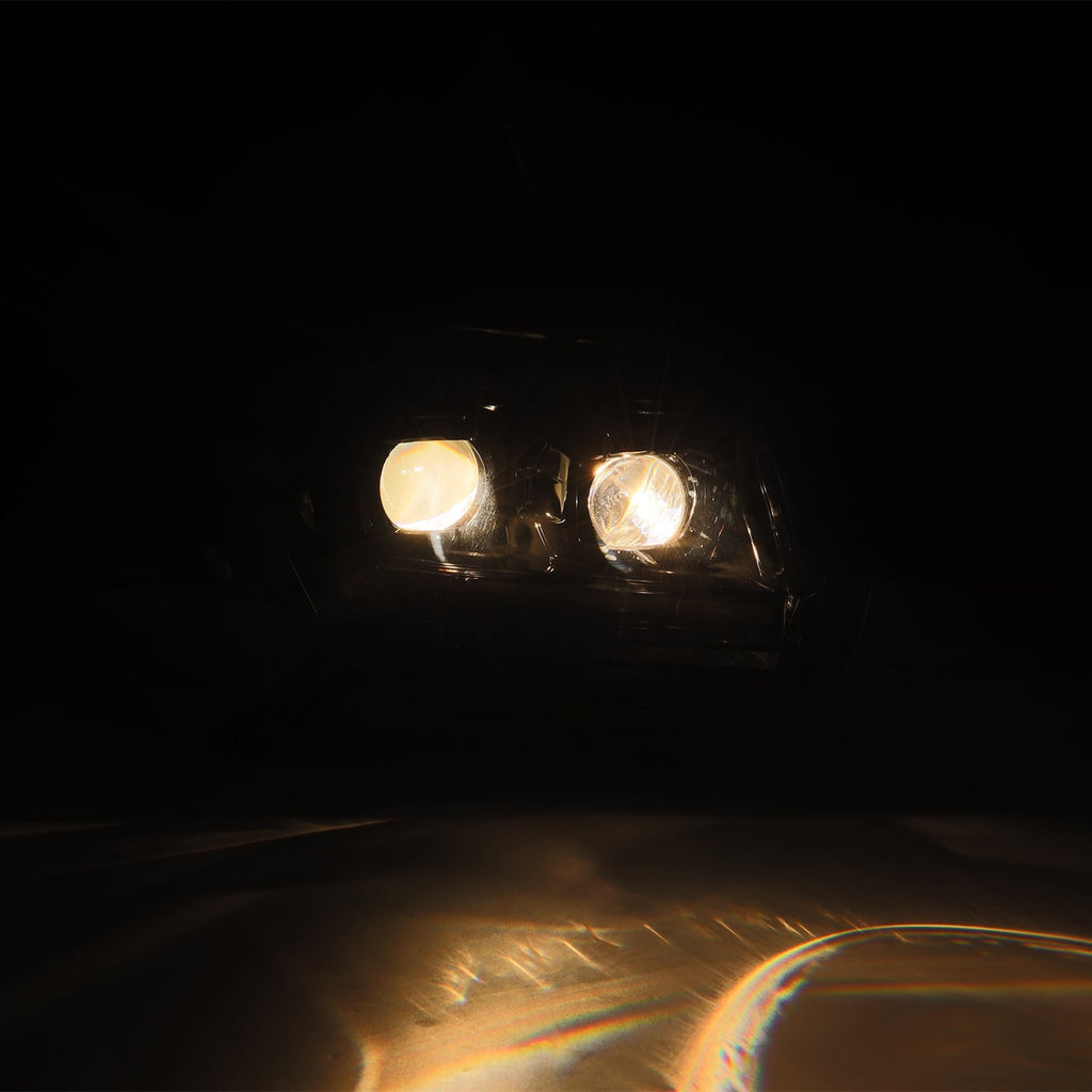 AlphaRex 03-09 Toyota 4Runner PRO-Series Projector Headlights Alpha-Black