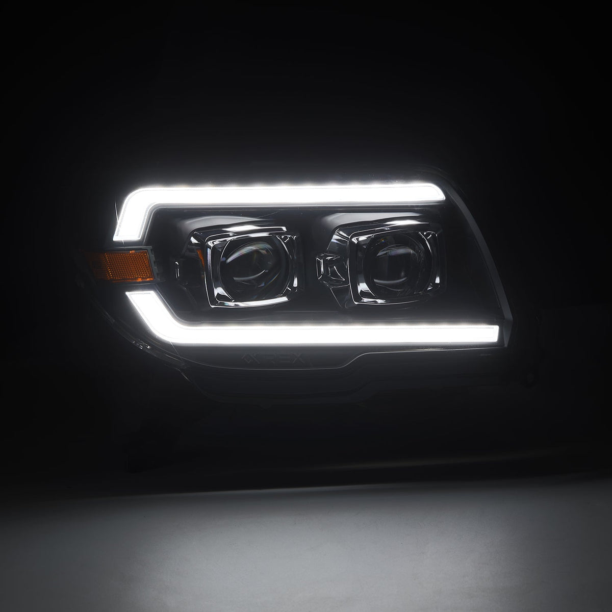 AlphaRex 03-09 Toyota 4Runner LUXX-Series LED Projector Headlights Black