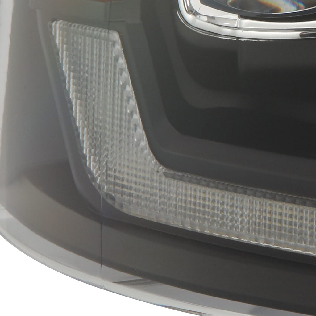 AlphaRex 04-08 Ford F150 / 06-08 Lincoln Mark LT NOVA-Series LED Projector Headlights Black