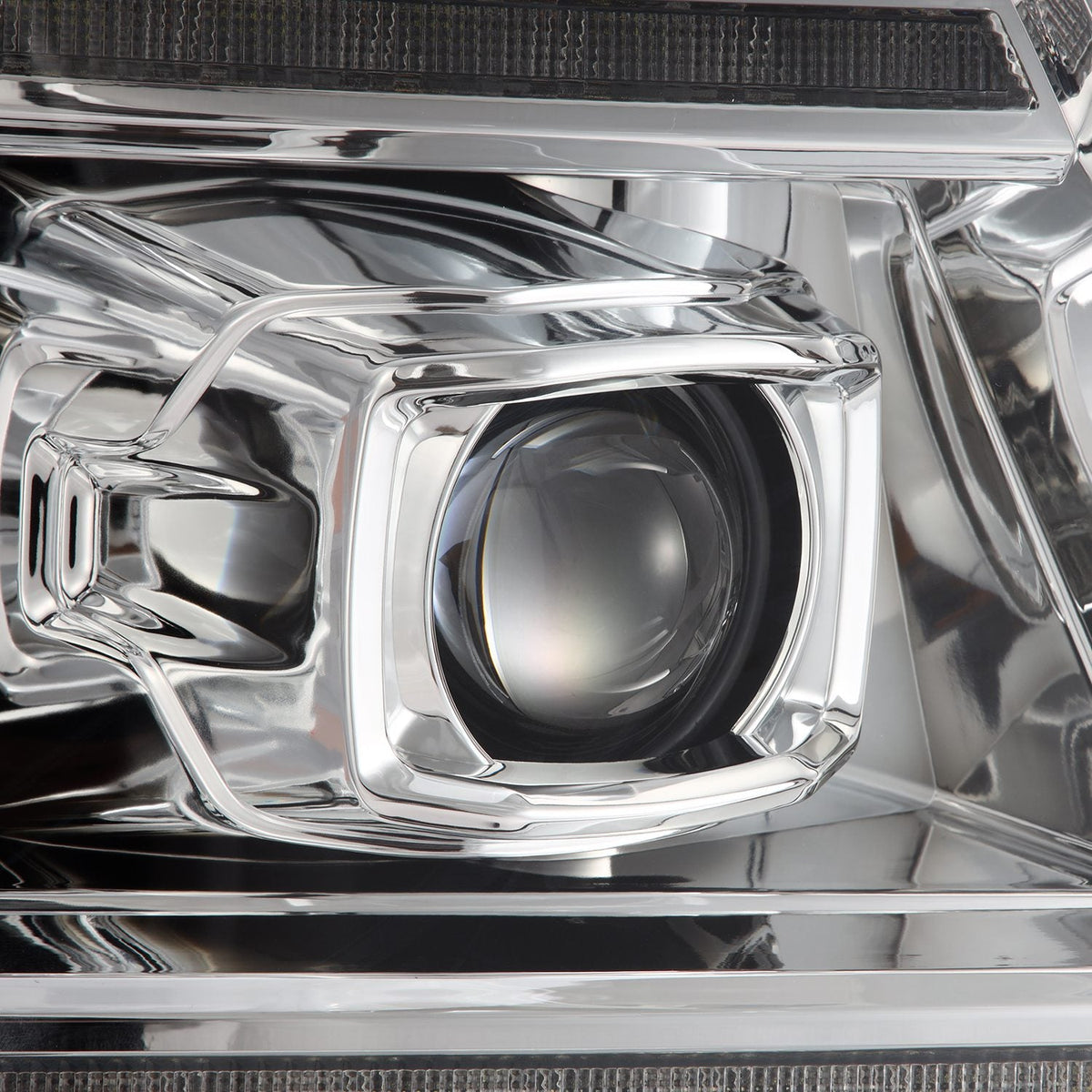 AlphaRex 04-08 Ford F150 / 06-08 Lincoln Mark LT PRO-Series Halogen Projector Headlights Chrome