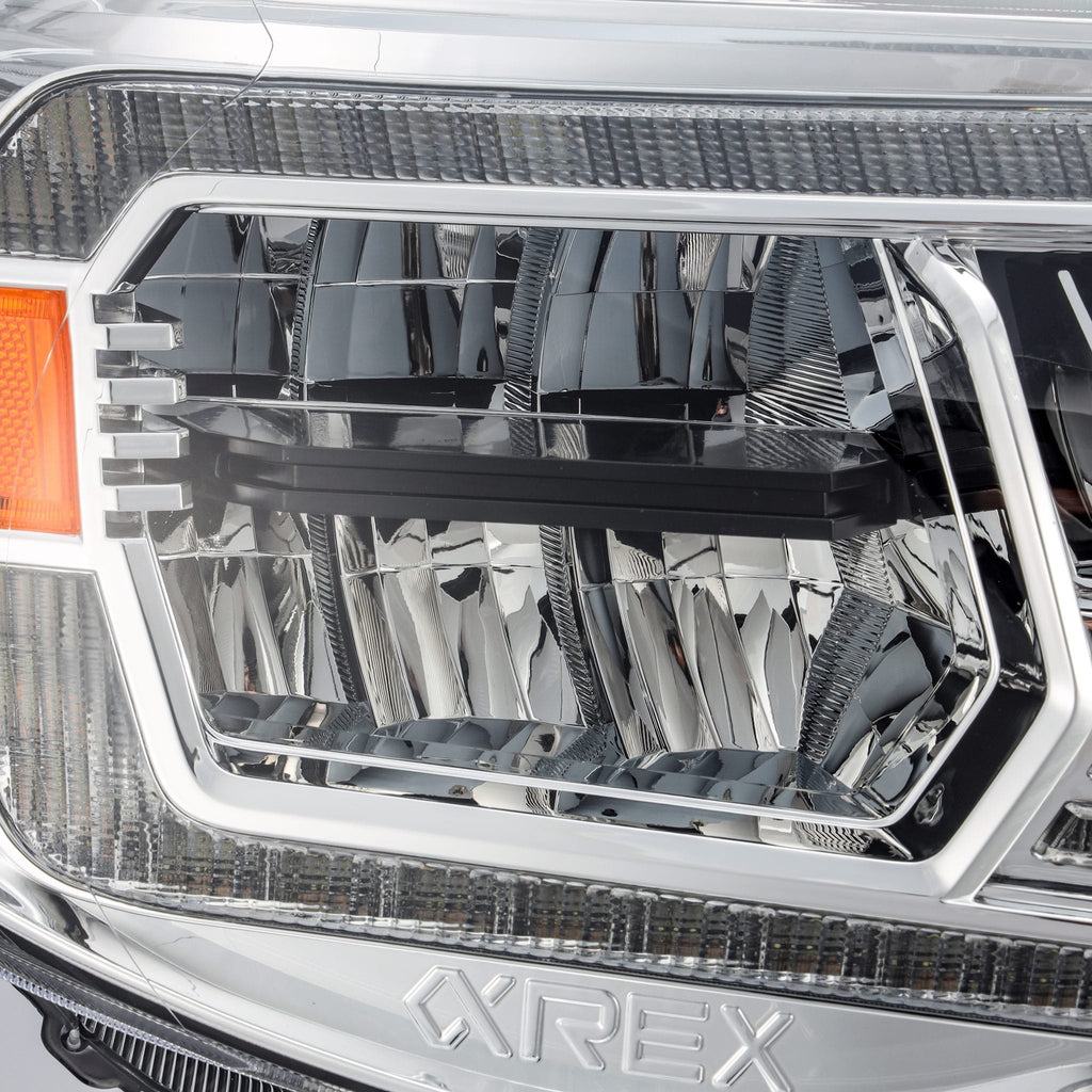 AlphaRex 05-11 Toyota Tacoma LUXX-Series LED Crystal Headlights Chrome
