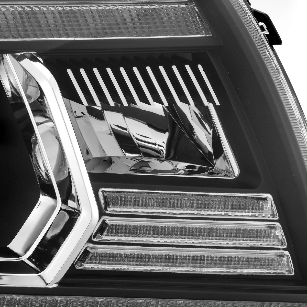AlphaRex 05-11 Toyota Tacoma NOVA-Series LED Projector Headlights Black