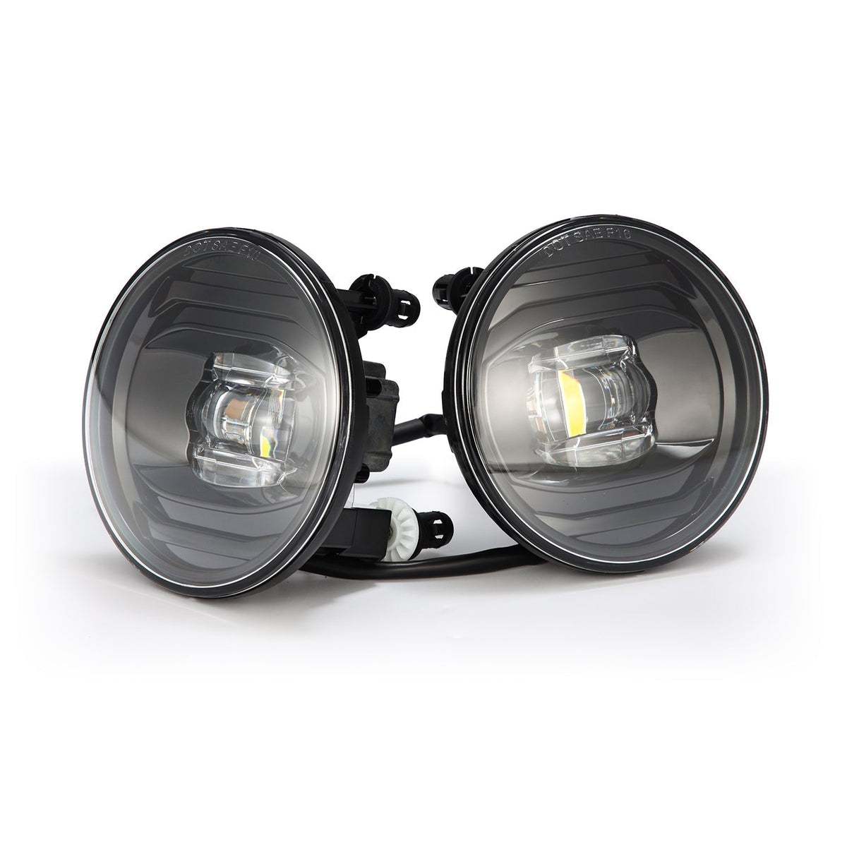 AlphaRex 07-13 Chevrolet Avalanche / 07-14 Suburban/Tahoe (With Round Fog Lights) DoubleTap Dual Color LED Projector Fog Lights
