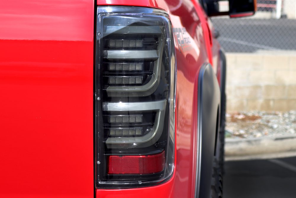 AlphaRex 07-13 Toyota Tundra LUXX-Series LED Tail Lights Black Smoke