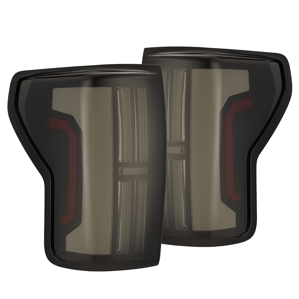 AlphaRex 07-13 Toyota Tundra NOVA-Series Prismatic LED Tail Lights Black Smoke