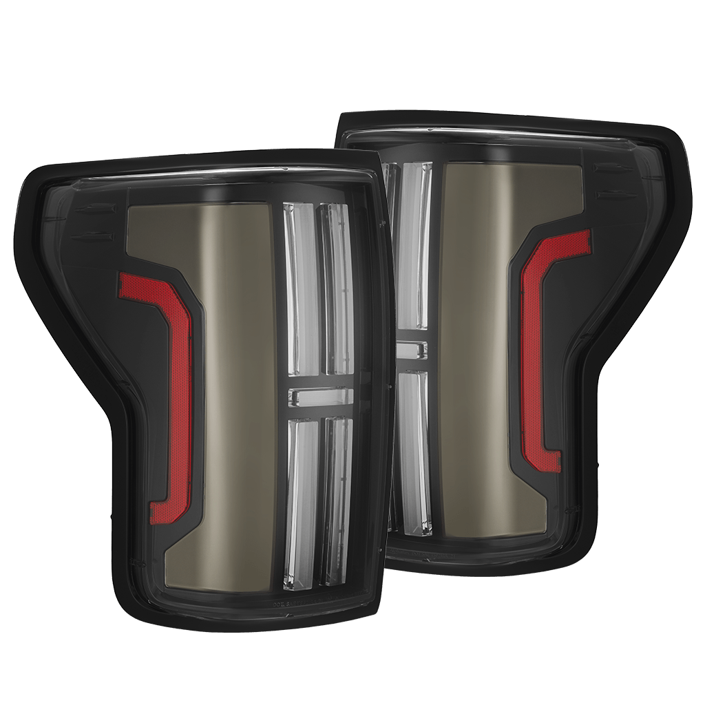 AlphaRex 07-13 Toyota Tundra NOVA-Series Prismatic LED Tail Lights Black Clear