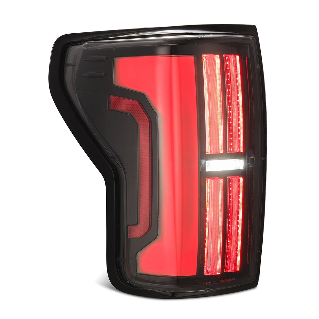 AlphaRex 07-13 Toyota Tundra NOVA-Series Prismatic LED Tail Lights Black Clear