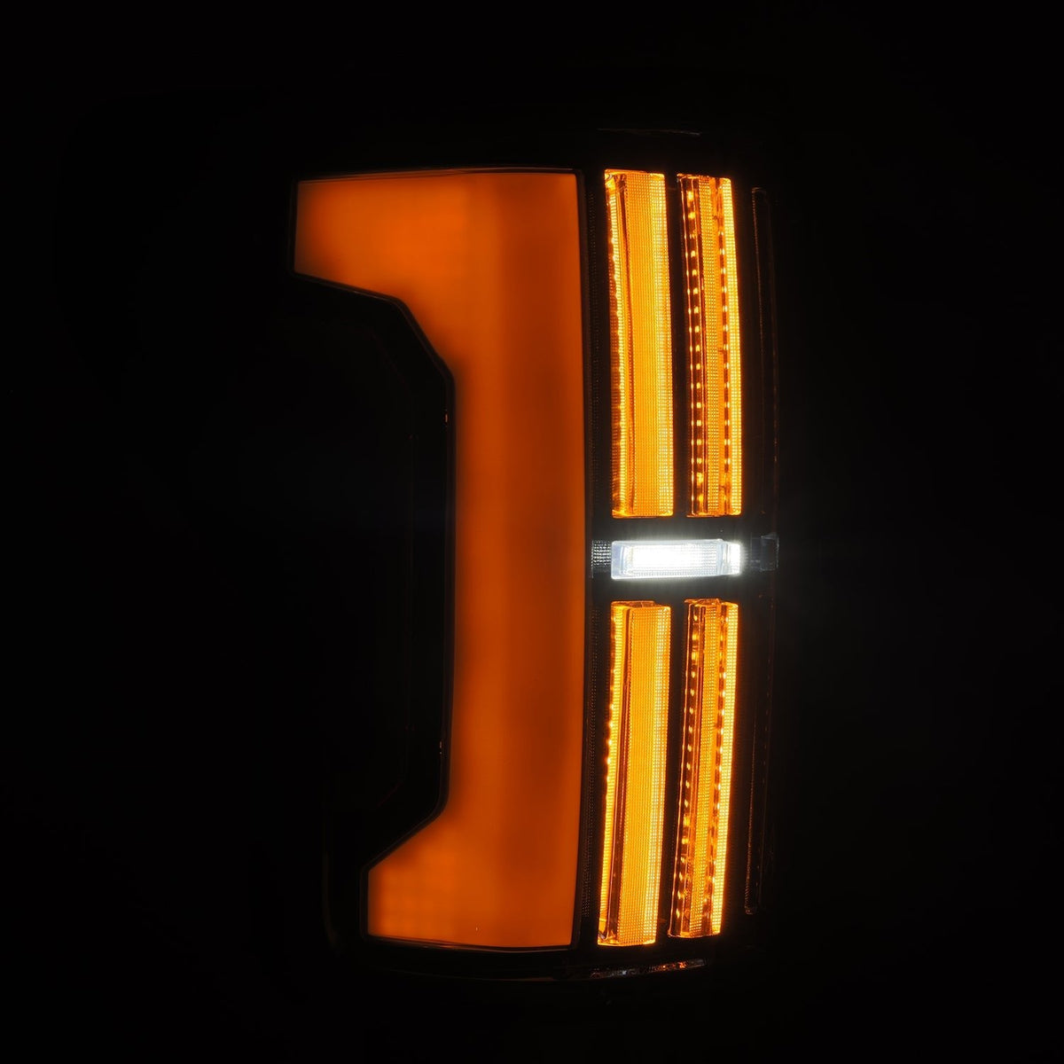 AlphaRex 07-13 Toyota Tundra NOVA-Series Prismatic LED Tail Lights Black Clear
