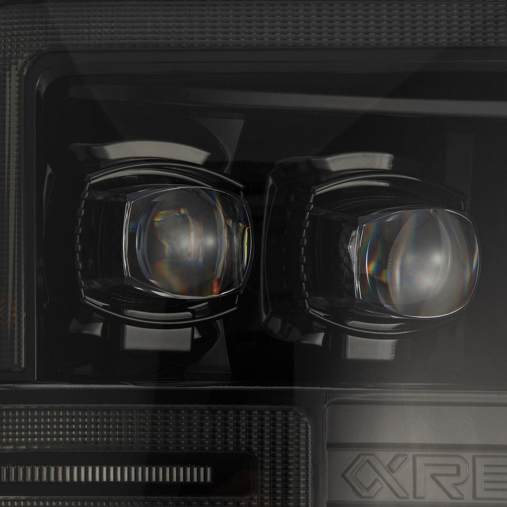 AlphaRex 08-10 Ford Super Duty/Excursion NOVA-Series LED Projector Headlights Alpha-Black