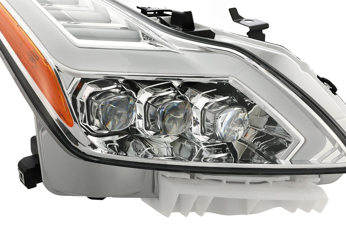 AlphaRex 08-13 Infiniti G37/14-15 Q60 Coupe MK II NOVA-Series LED Projector Headlights Chrome