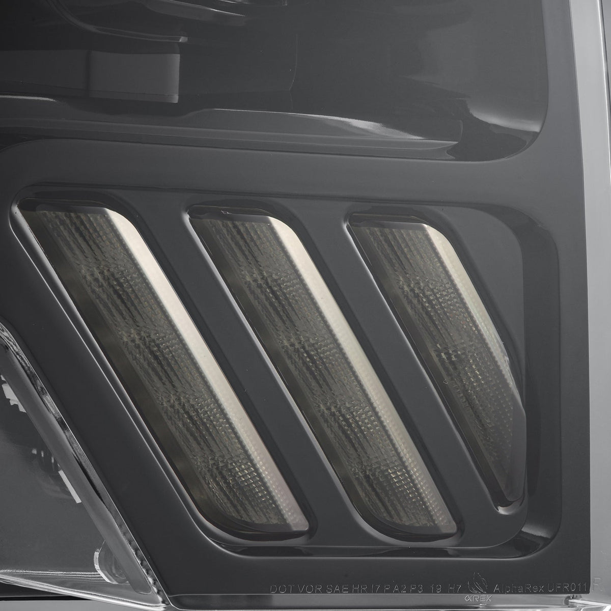 AlphaRex 09-14 Ford F150 MKII PRO-Series Halogen Projector Headlights Alpha-Black