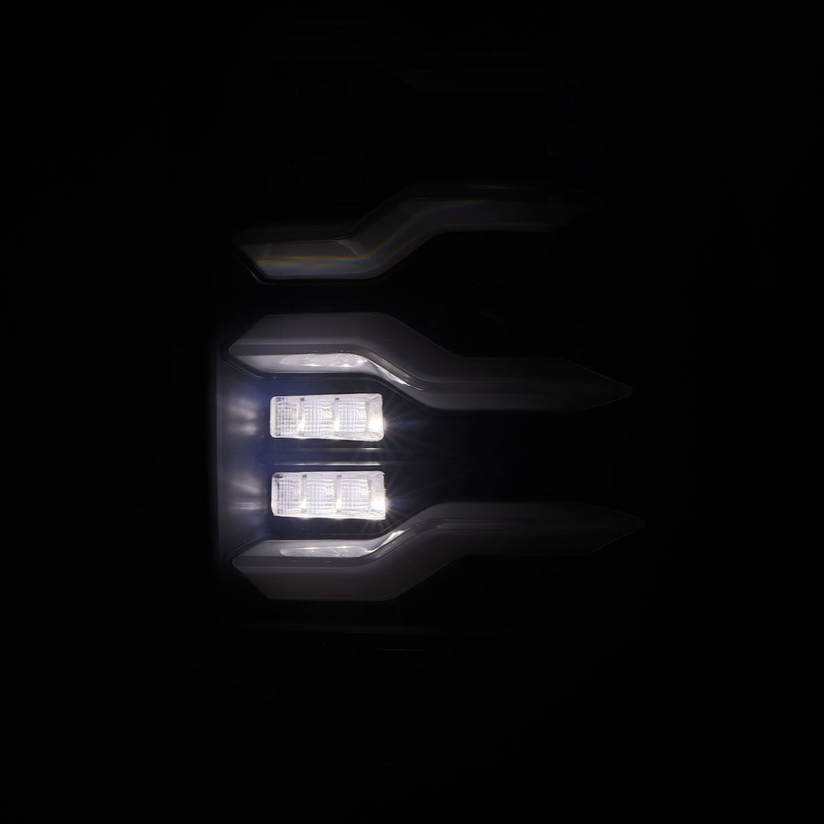 AlphaRex 09-18 Ram Truck LUXX-Series LED Tail Lights Alpha-Black