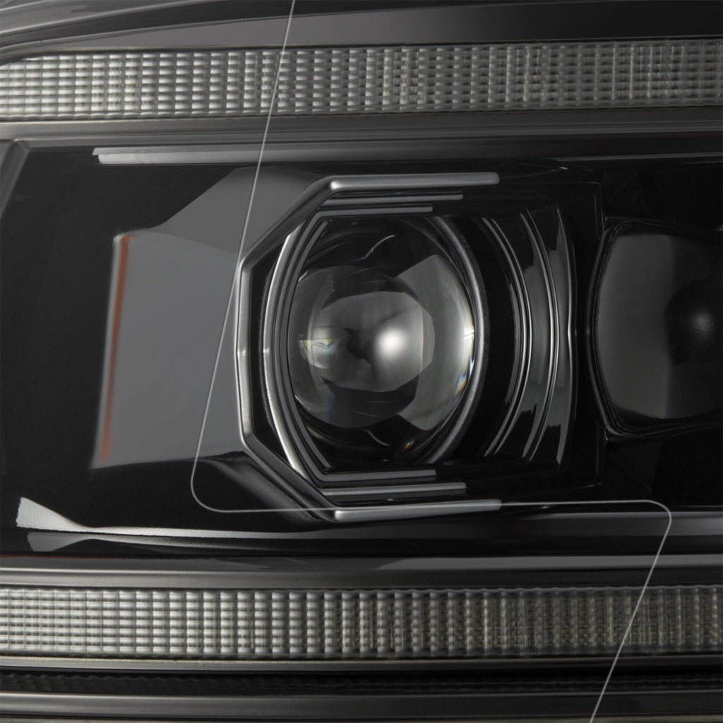AlphaRex 09-18 Ram Truck (MK II 5th Gen 2500 Style) LUXX-Series LED Projector Headlights Alpha-Black
