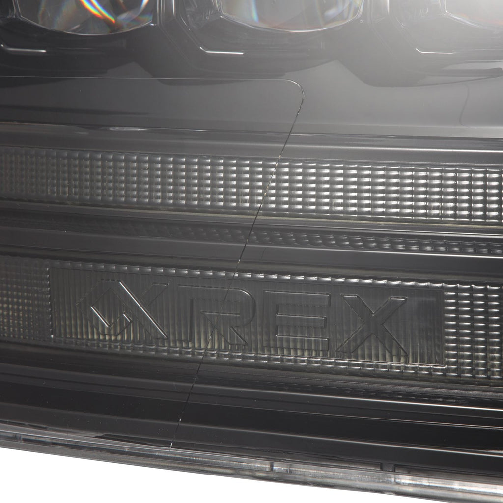 AlphaRex 09-18 Ram Truck (MK II 5th Gen 2500 Style) NOVA-Series LED Projector Headlights Alpha-Black