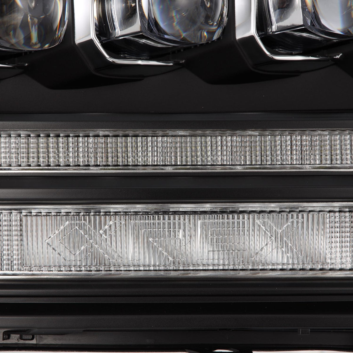 AlphaRex 09-18 Ram Truck (MK II 5th Gen 2500 Style) NOVA-Series LED Projector Headlights Black