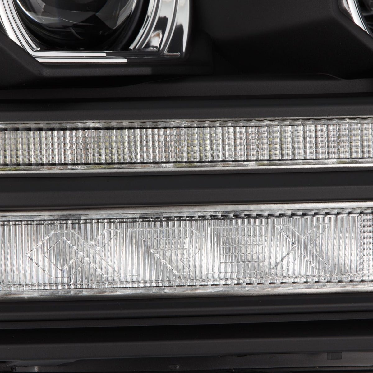 AlphaRex 09-18 Ram Truck (MK II 5th Gen 2500 Style) PRO-Series Halogen Projector Headlights Black