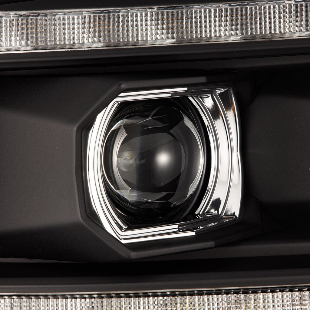 AlphaRex 09-18 Ram Truck (MK II 5th Gen 2500 Style) PRO-Series Halogen Projector Headlights Black