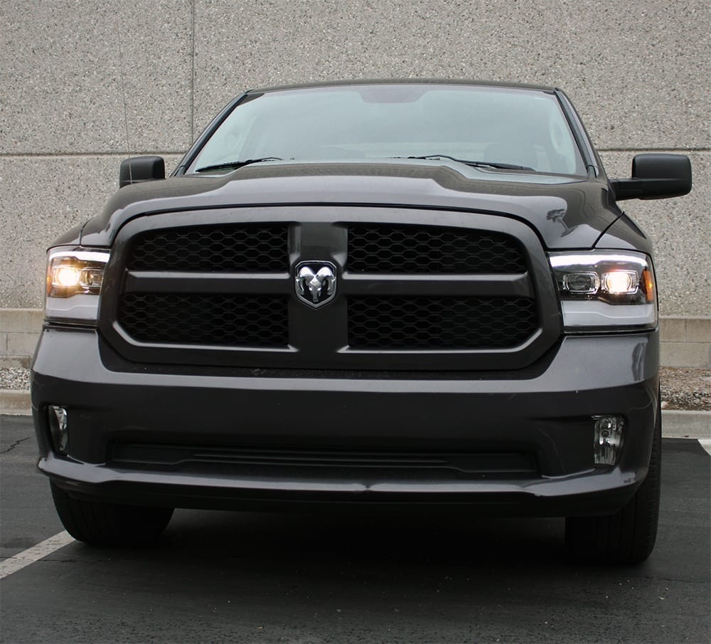 AlphaRex 09-18 Ram Truck MK II PRO-Series Halogen Projector Headlights Black