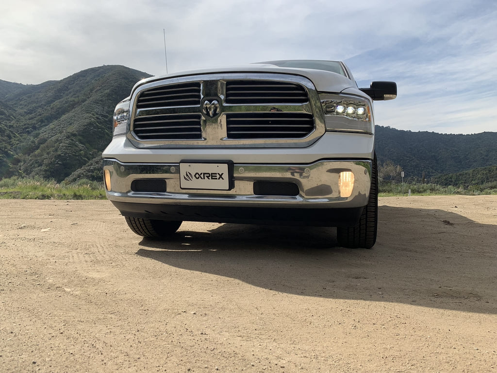 AlphaRex 09-18 Ram Truck NOVA-Series LED Projector Headlights Chrome