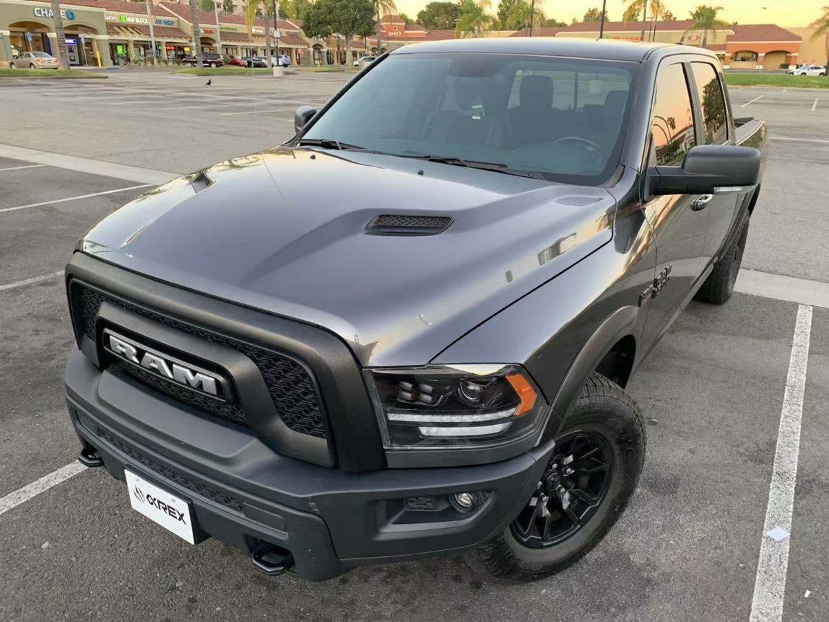 AlphaRex 09-18 Ram Truck PRO-Series (5th Gen 2500 Style) Projector Headlights Black