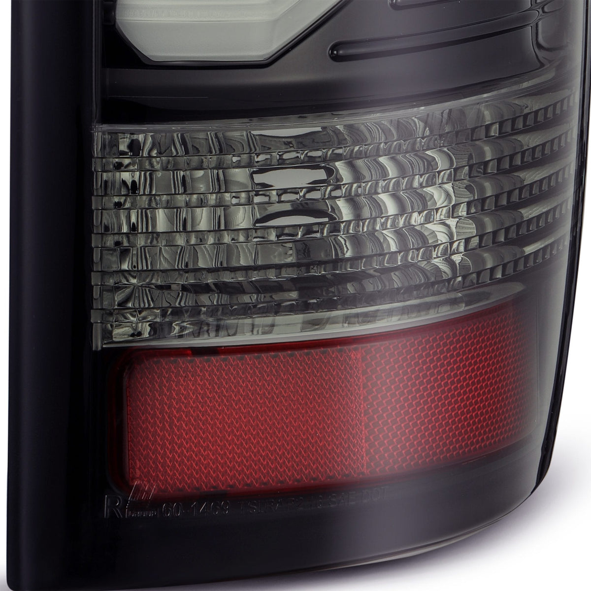 AlphaRex 09-18 Ram Truck PRO-Series LED Tail Lights Jet Black