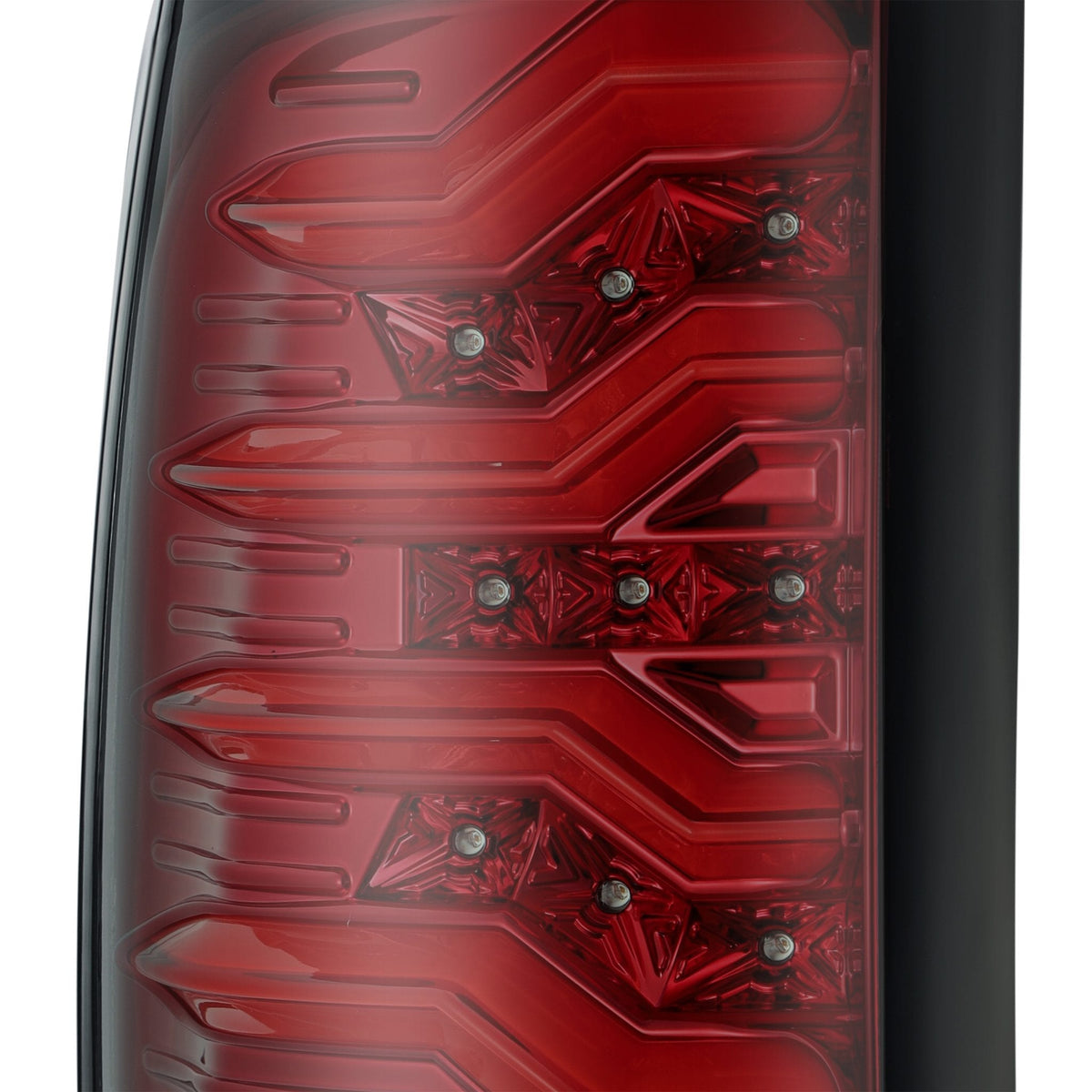 AlphaRex 09-18 Ram Truck PRO-Series LED Tail Lights Red Smoke