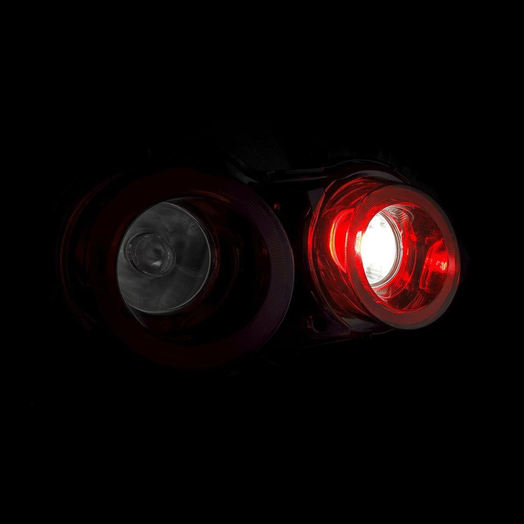 AlphaRex 09-25 Nissan GT-R NOVA-Series Prismatic LED Tail Lights Red Smoke