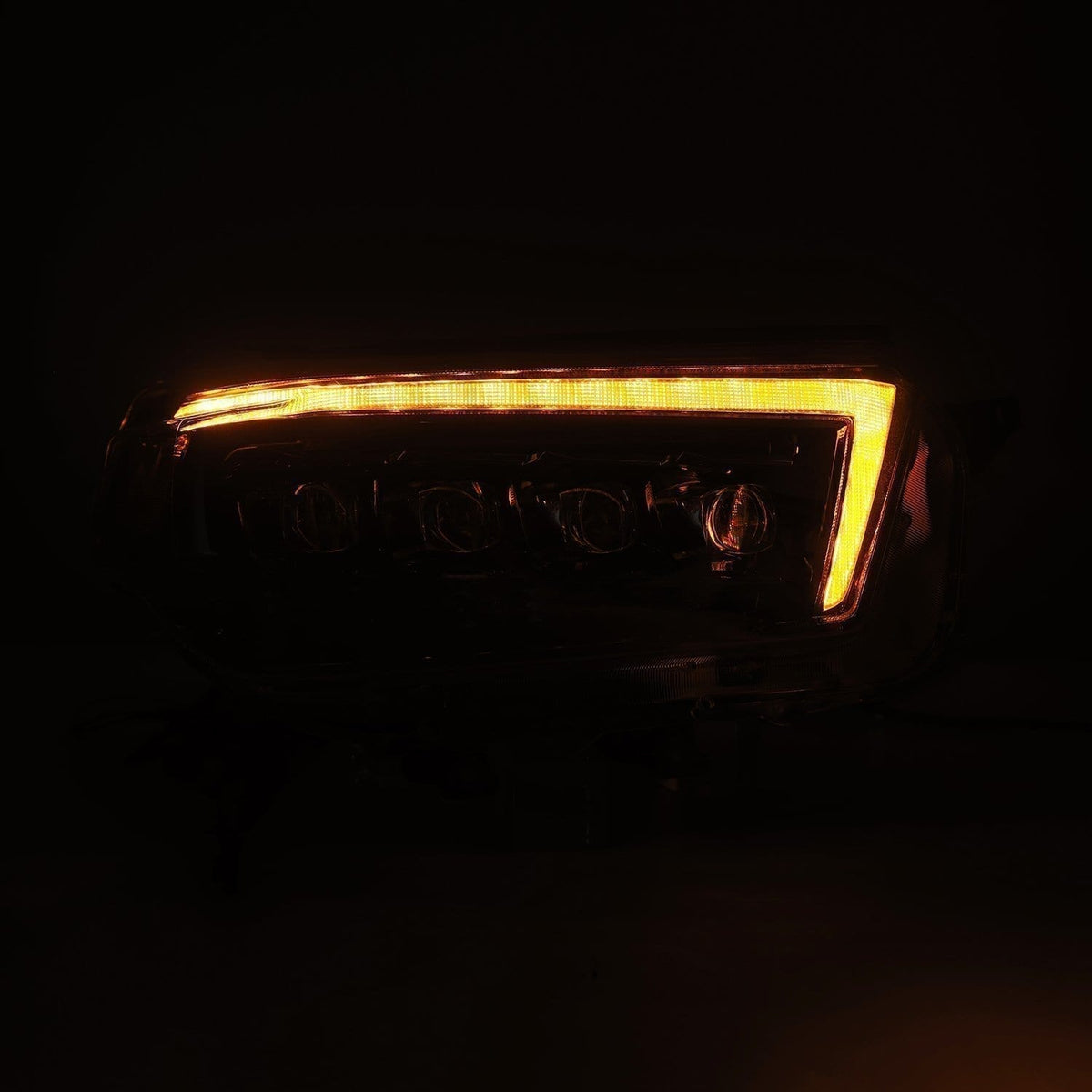 AlphaRex 10-13 Toyota 4Runner NOVA-Series LED Projector Headlights Alpha-Black