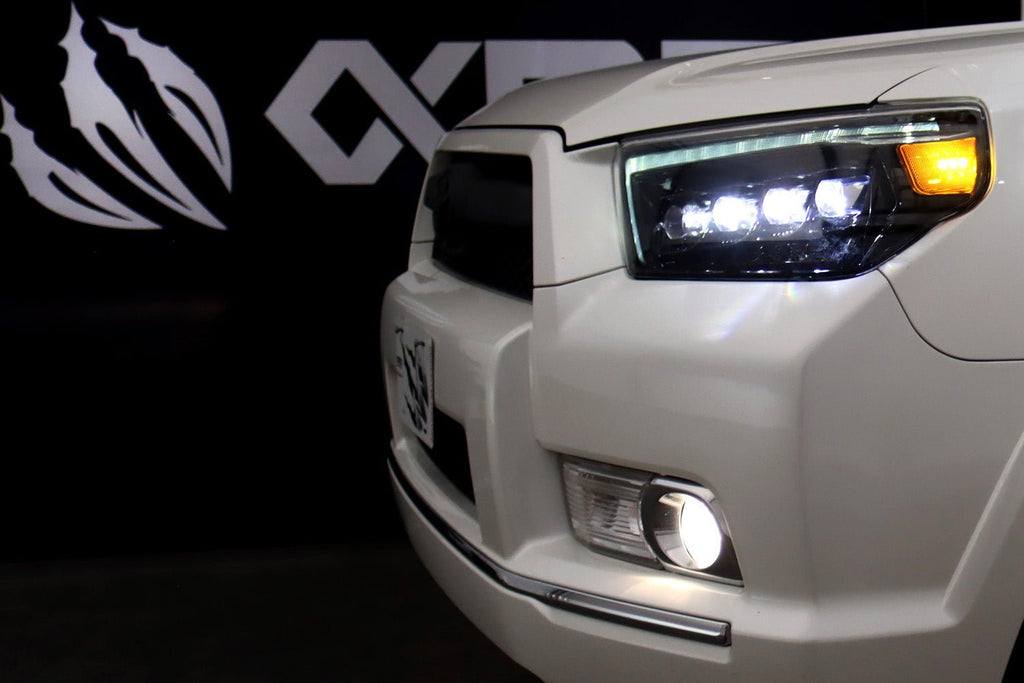 AlphaRex 10-13 Toyota 4Runner NOVA-Series LED Projector Headlights Alpha-Black
