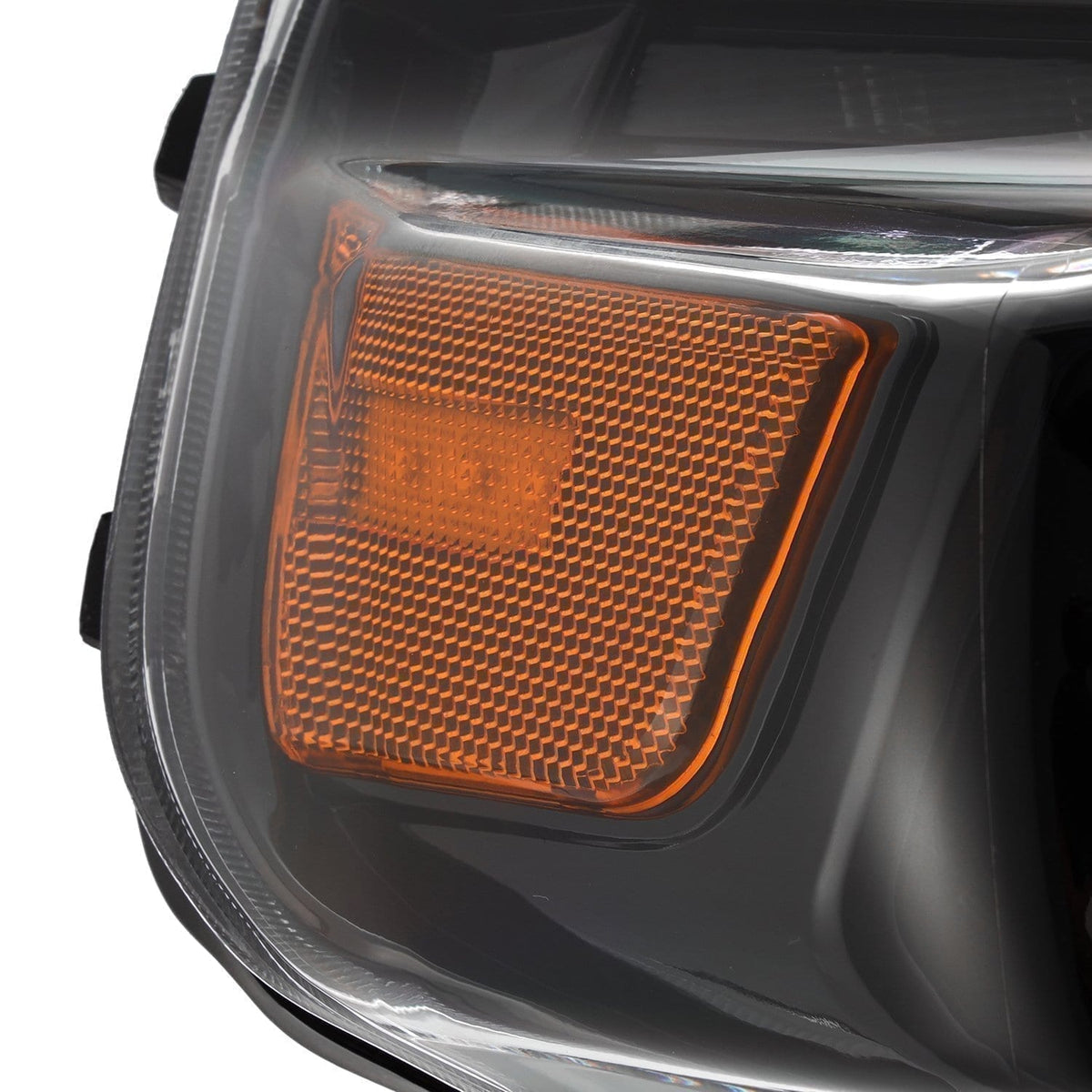 AlphaRex 10-13 Toyota 4Runner PRO-Series Halogen Projector Headlights Alpha-Black