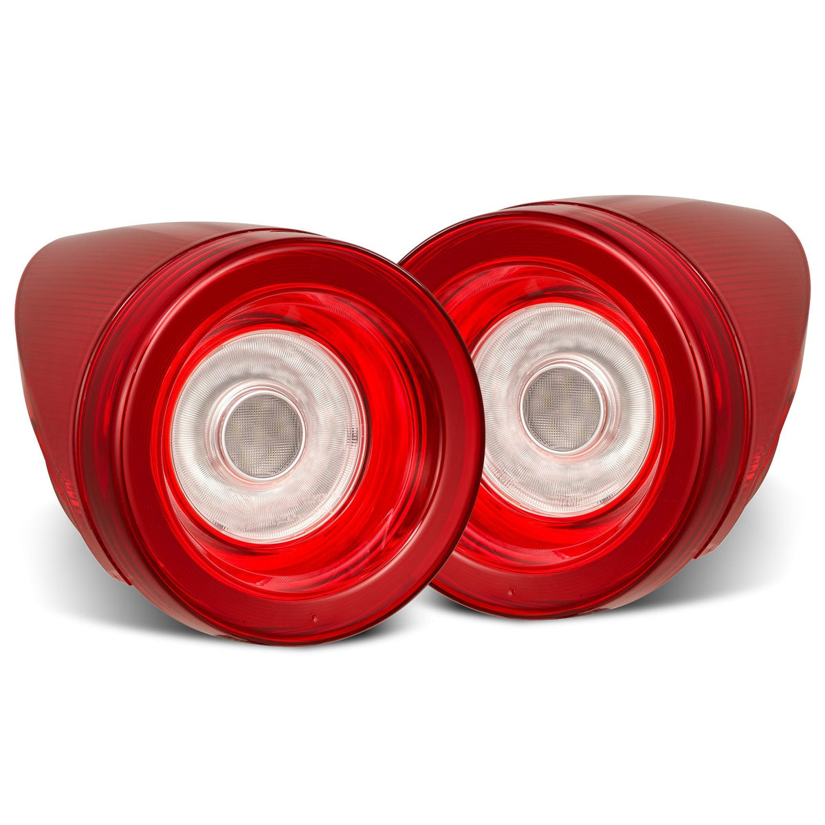 AlphaRex 10-15 Ferrari 458 NOVA-Series Prismatic LED Tail Lights Red Clear