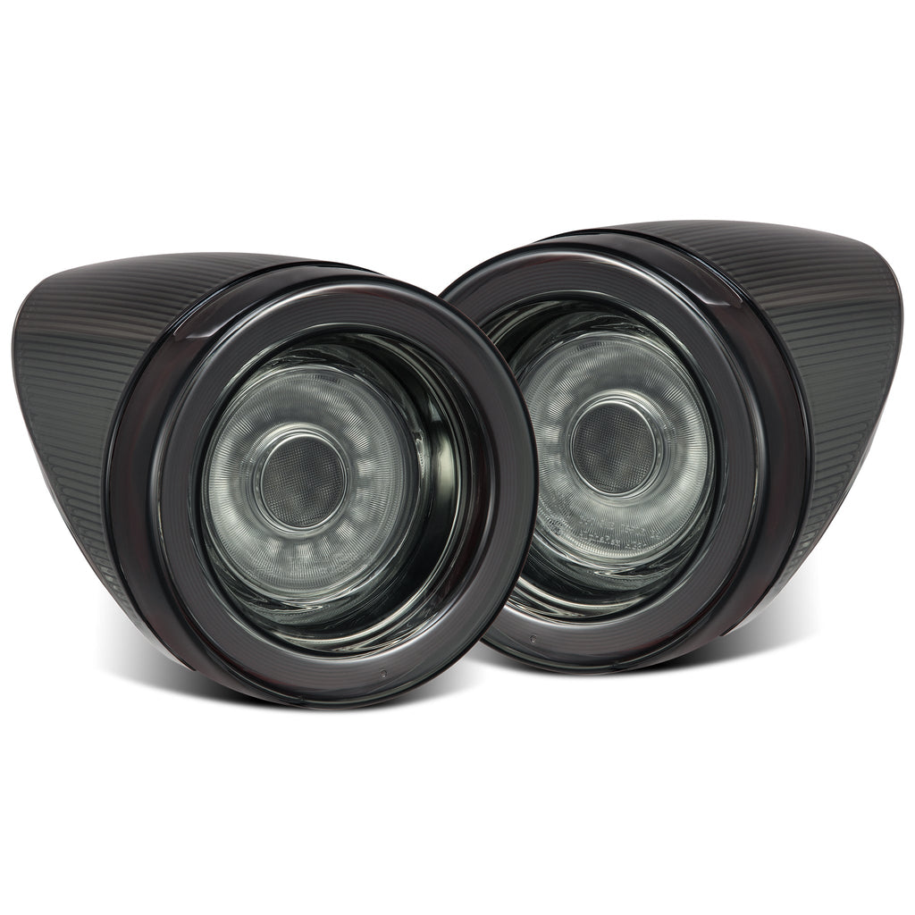 AlphaRex 10-15 Ferrari 458 NOVA-Series Prismatic LED Tail Lights Smoke