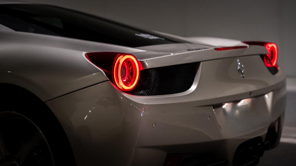 AlphaRex 10-15 Ferrari 458 NOVA-Series Prismatic LED Tail Lights Smoke