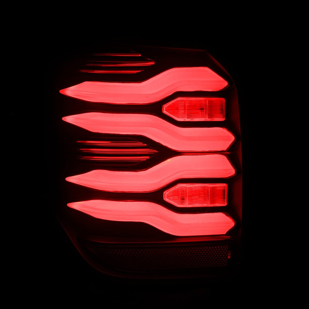 AlphaRex 10-24 Toyota 4Runner LUXX-Series LED Tail Lights Black Smoke