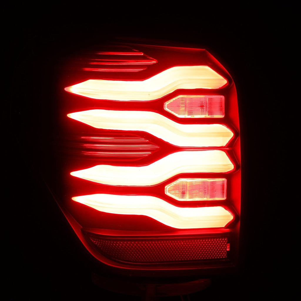 AlphaRex 10-24 Toyota 4Runner LUXX-Series LED Tail Lights Black Smoke