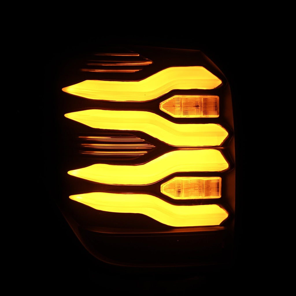 AlphaRex 10-24 Toyota 4Runner LUXX-Series LED Tail Lights Black Smoke