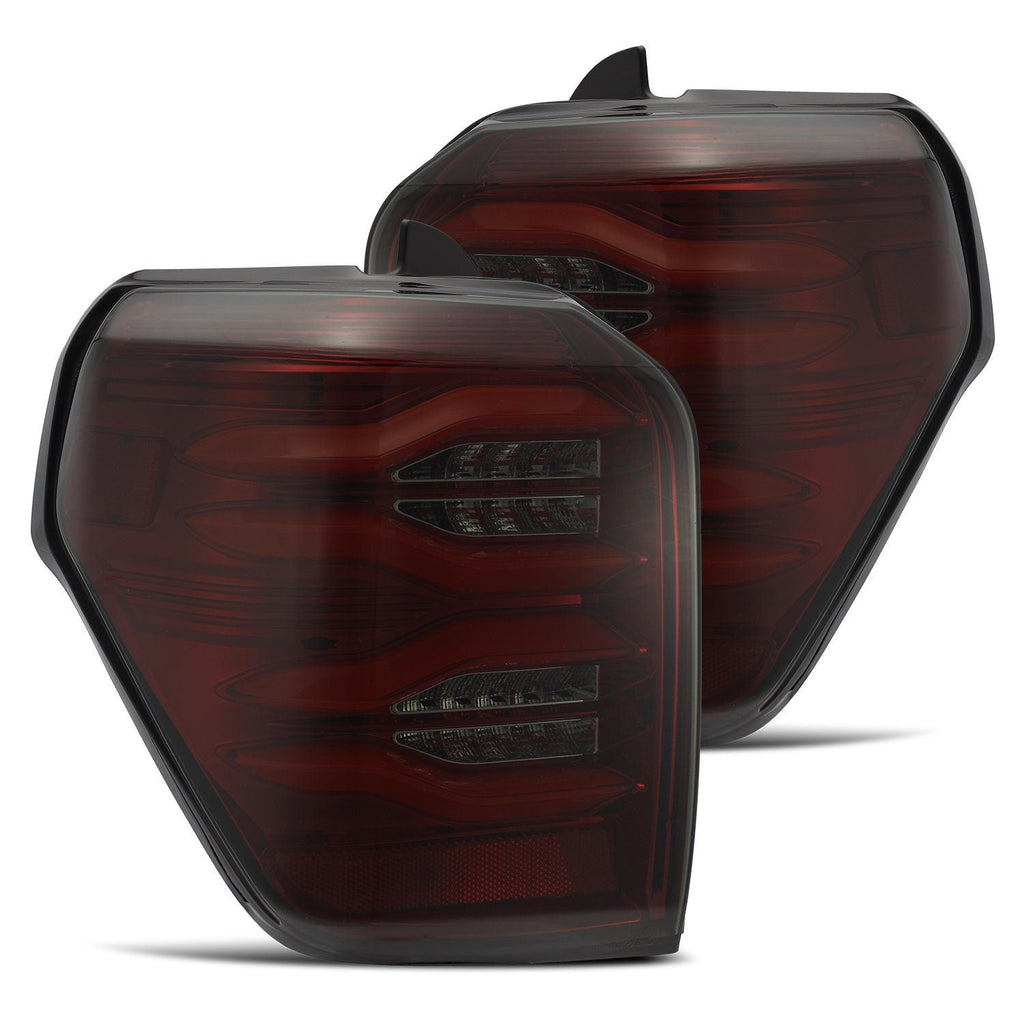 AlphaRex 10-24 Toyota 4Runner PRO-Series LED Tail Lights Red Smoke