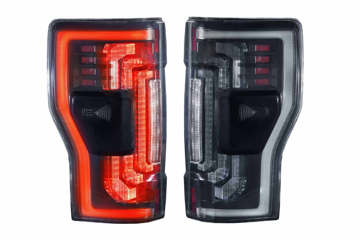 Morimoto 17-22 Ford Super Duty XB LED Tail Lights (Smoked)