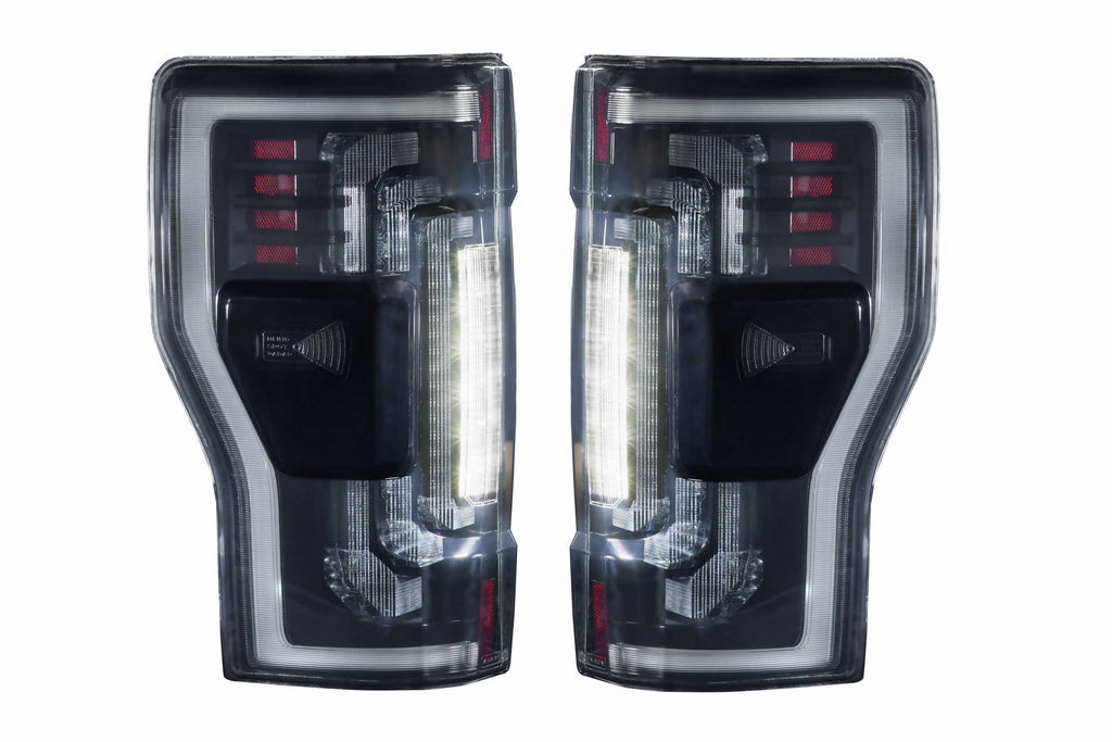 Morimoto 17-22 Ford Super Duty XB LED Tail Lights (Smoked)