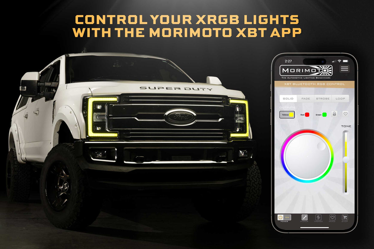 Morimoto 17-19 Ford Super Duty XRGB LED Headlights