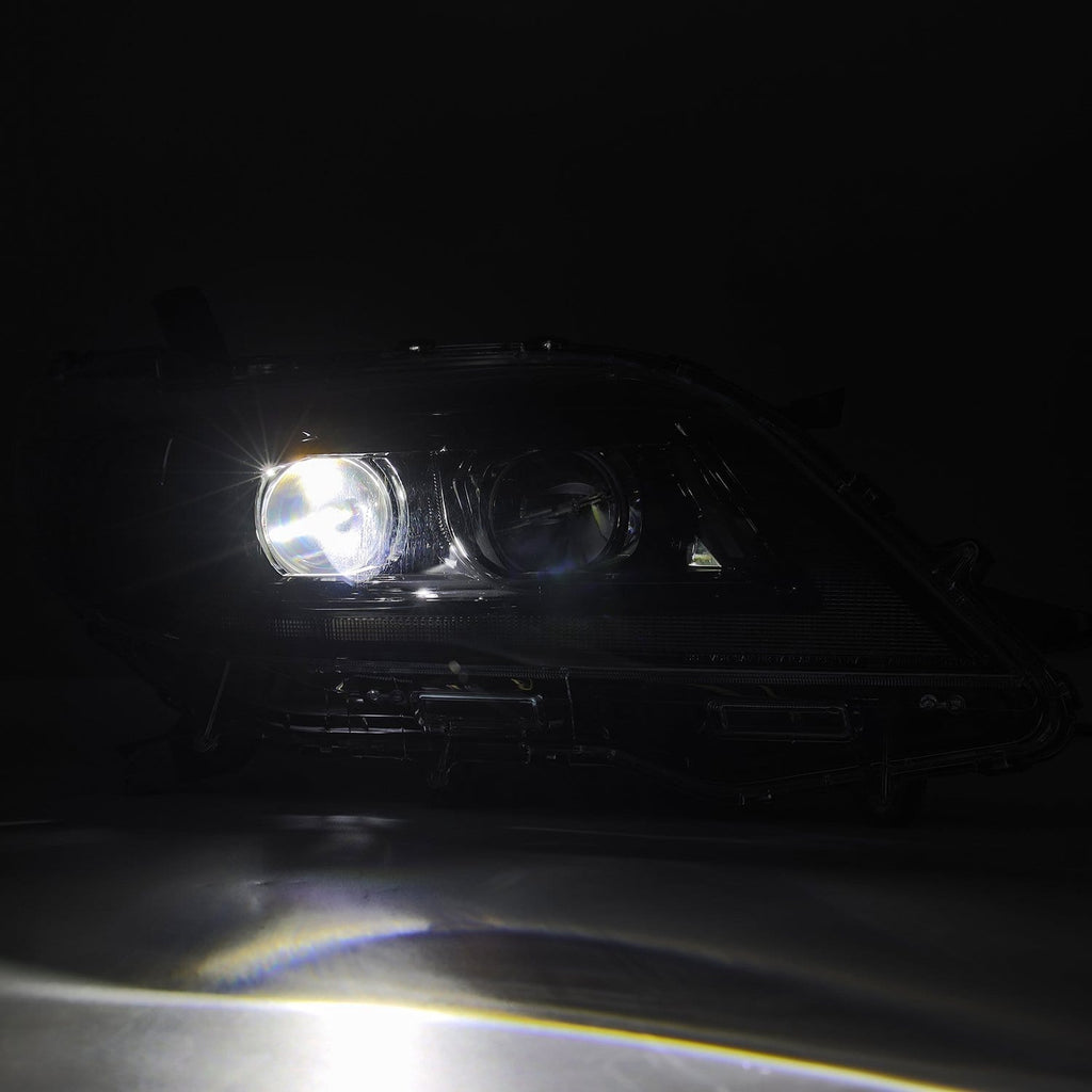 AlphaRex 11-20 Toyota Sienna LUXX-Series Projector Headlights Alpha-Black